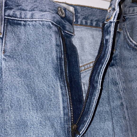 Agolde Women’s High-Waisted Blue Jeans Size 28 - Picture 5 of 10